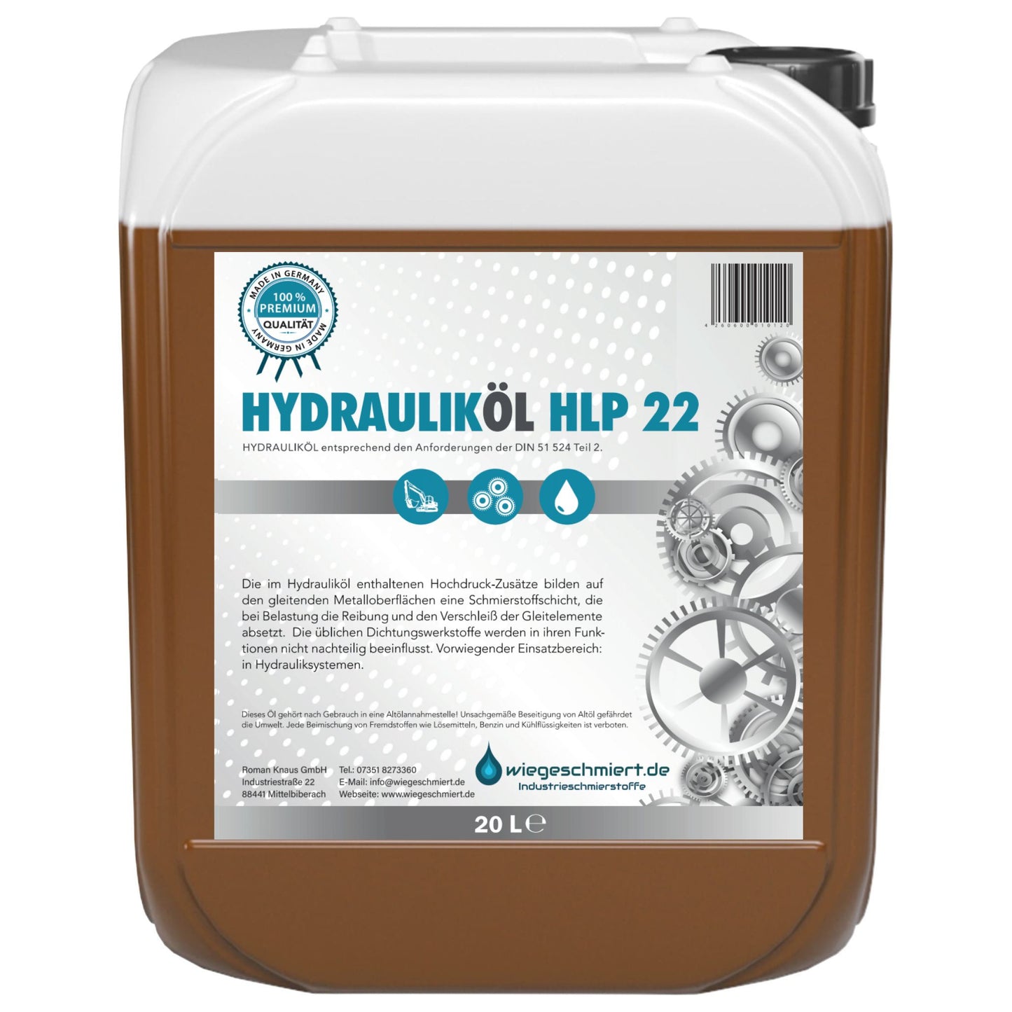 Hydrauliköl HLP 22